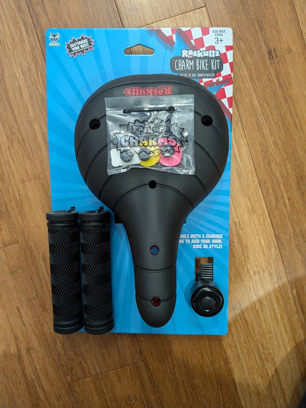 Raskullz Charm Bike seat for kids, Brand new